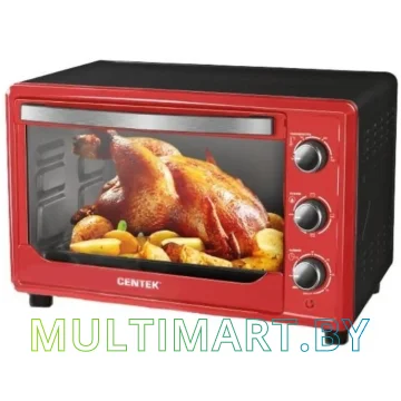Мини-печь CENTEK CT-1538-50 (красный) картинка 2